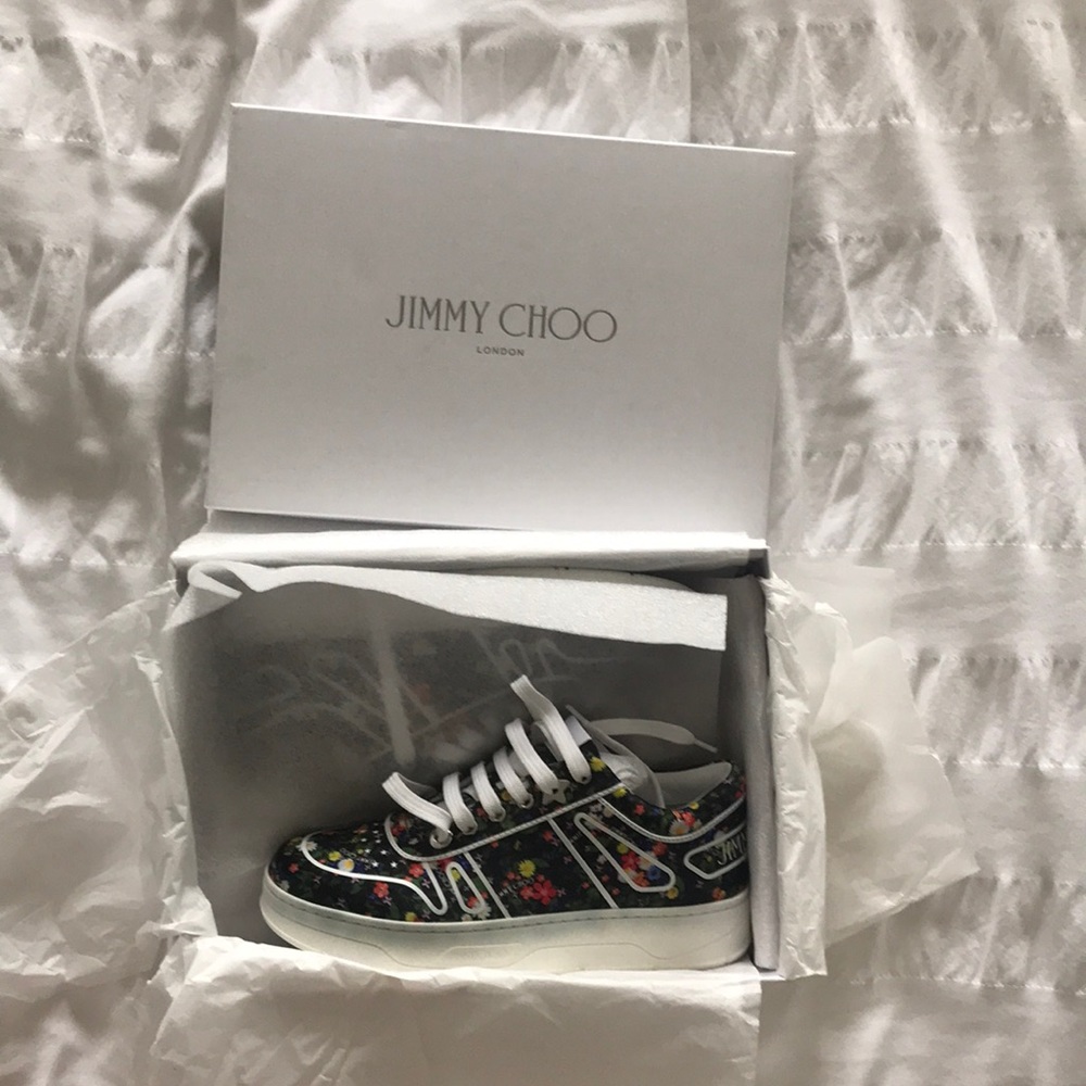Jimmy Choo Hawaii Floral Sneaker
